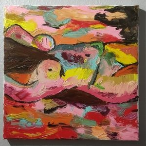 Original body positivity painting